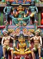 Madurai Meenakshi temple - Sculpture on Gopuram.jpeg